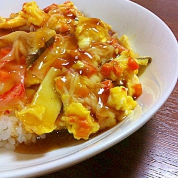 具沢山!おいしい天津飯